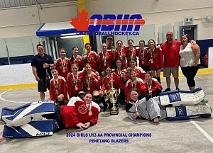 2024 Girls U13 Provincial Championship Results